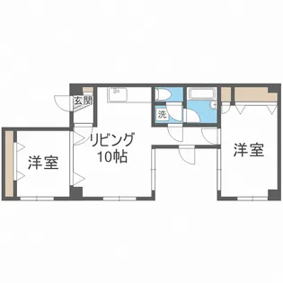 ヴァンガードマンション【3階】の間取り