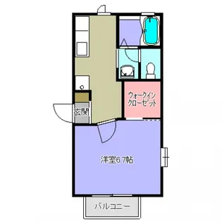 ソフィア【1階】の間取り