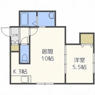 ノーマルヒル本町【2階】の間取り