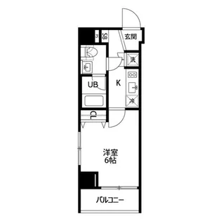 ルクレ高野台レジデンス【9階】の間取り