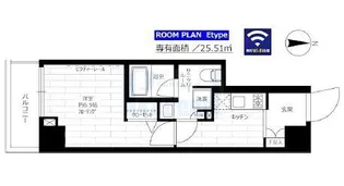 ステージグランデ目白学習院下【8階】の間取り