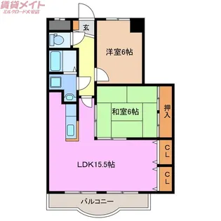 Fontaine【2階】の間取り