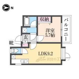 ホワイトクレステ【3階】の間取り