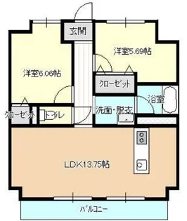 GRANP【2階】の間取り