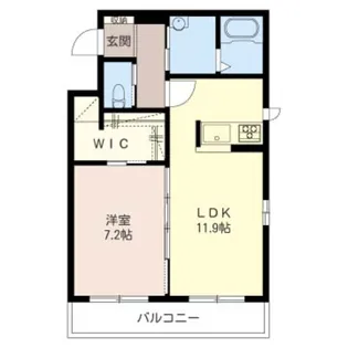 エミネンス【1階】の間取り