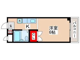 プラスハイツ1【1階】の間取り
