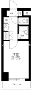 エクセリア文京池之端【3階】の間取り
