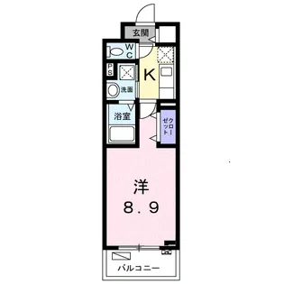 プティメゾン青葉台【3階】の間取り