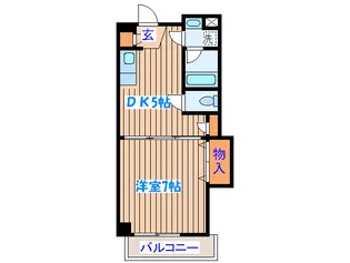 小田原ウェルコート【4階】の間取り