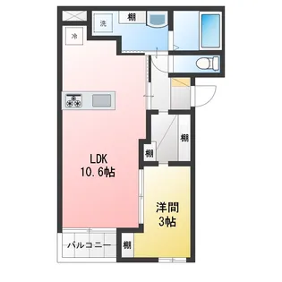 アールズハウスNODA【1階】の間取り