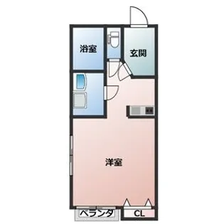 グリーンハイツ21【1階】の間取り