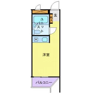 メゾン余丁町【1階】の間取り