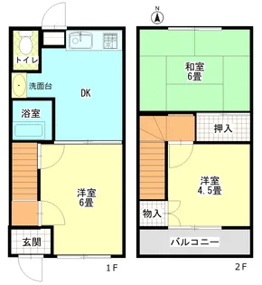 メゾン・ラ・プラージュの間取り