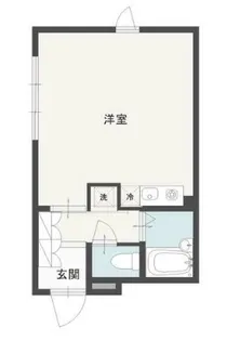 ヂオメトリー【3階】の間取り