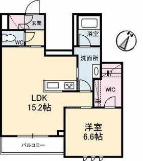 セルディーナ早島駅前【2階】の間取り