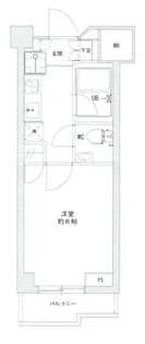 三越ゼームス坂マンション【1階】の間取り