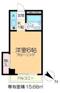 メゾン・ド・プランタン【2階】の間取り