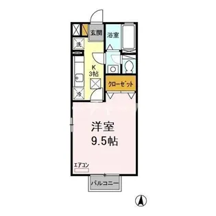 サンフィール C【1階】の間取り