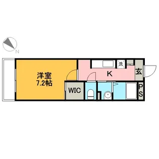 プランドール・シオン【3階】の間取り