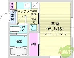 ヒルズ永和台【2階】の間取り