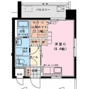 Bon hill駅前の間取り