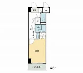 コート新橋【4階】の間取り