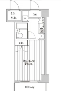 スペーシア池上【2階】の間取り