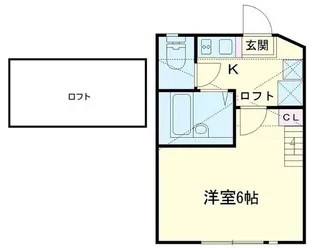 クレスト新杉田【1階】の間取り