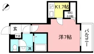 リヴェール永福【2階】の間取り
