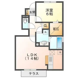 プリムローズ【1階】の間取り