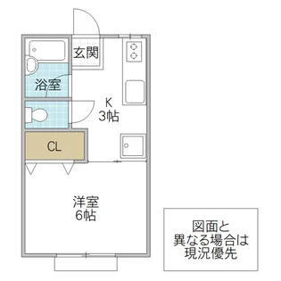 ミナミグリーンハイツ【2階】の間取り