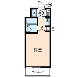 ダイホープラザ鶴見【4階】の間取り