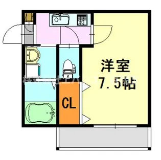 ms.1(エムエスワン)【2階】の間取り