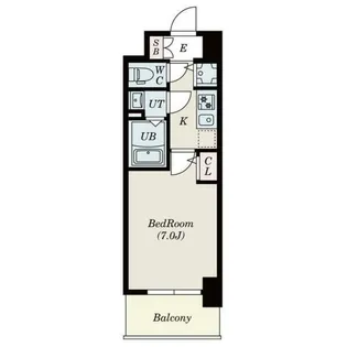 Alivis堺浜寺【5階】の間取り