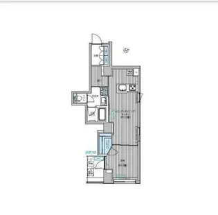 RODIA日本橋茅場町【4階】の間取り
