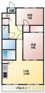 リアライズ円山【2階】の間取り