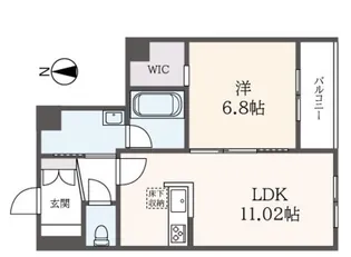 Sol Levante【1階】の間取り