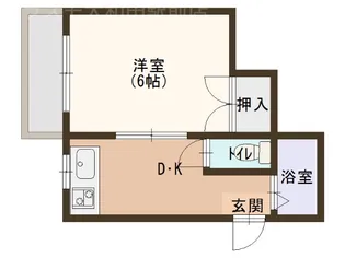 ハッピネスプラザ藤田【1階】の間取り