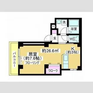 アルファコート戸田公園I【7階】の間取り