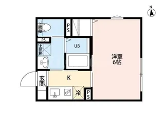 robot home 竹ノ塚(ロボットホームタケノヅカ)【1階】の間取り