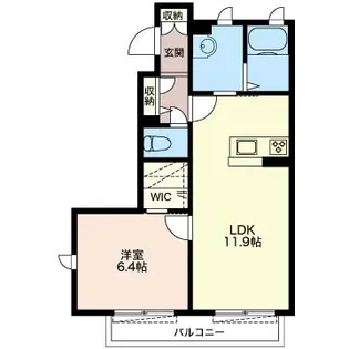 ドリーミオ大塚 B【1階】の間取り