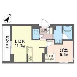 ボヌールカイエ【3階】の間取り
