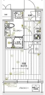レガリス品川サウス【6階】の間取り