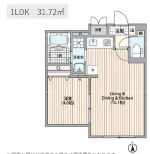 目白19号マンション【2階】の間取り