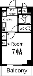 スクアドラー【1階】の間取り