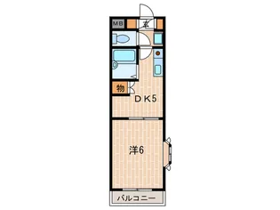 五兵衛ビル【3階】の間取り