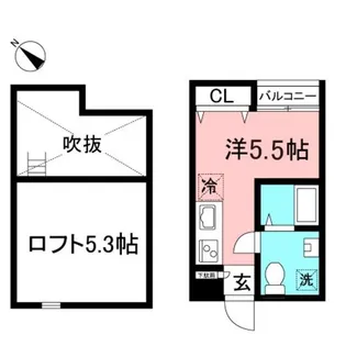 Villa Sadira【2階】の間取り