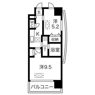 NORTH VILLAGE BIRTH PLACE【4階】の間取り