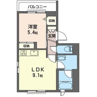 プランドール三軒茶屋【3階】の間取り