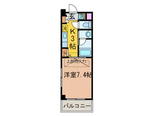 高津三信ビル【3階】の間取り